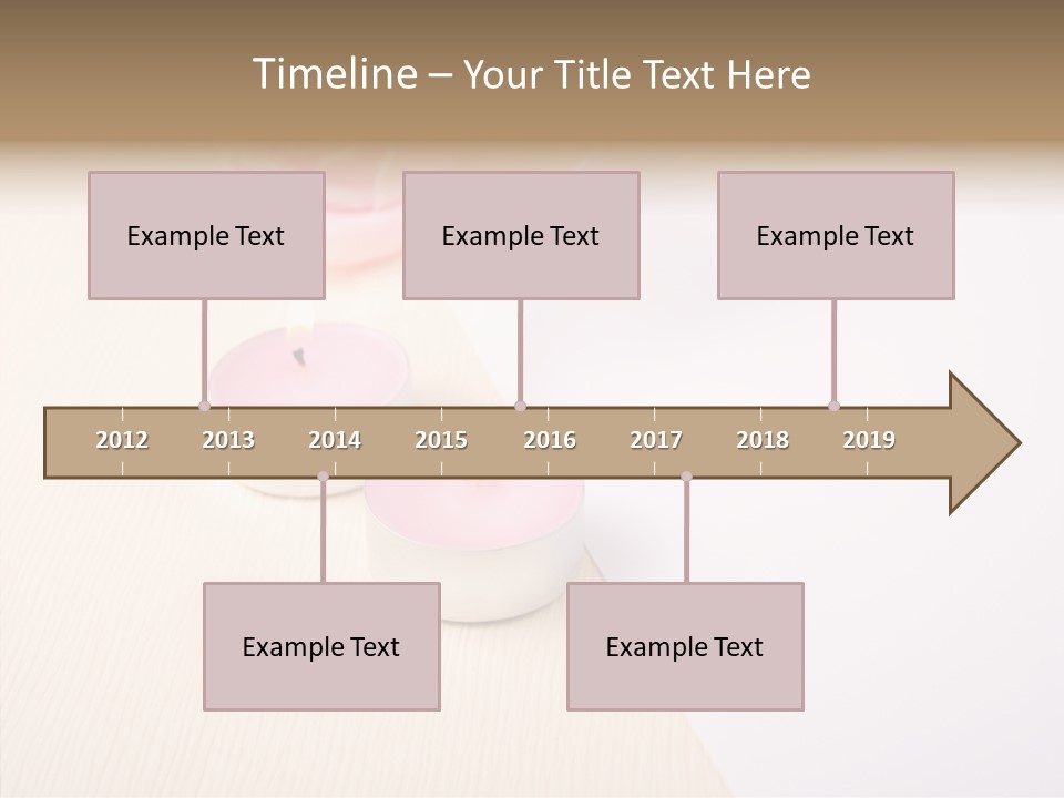 Romantic Card Paper PowerPoint Template