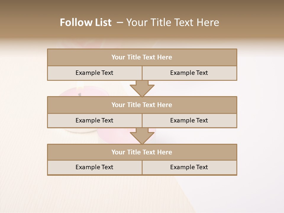 Romantic Card Paper PowerPoint Template