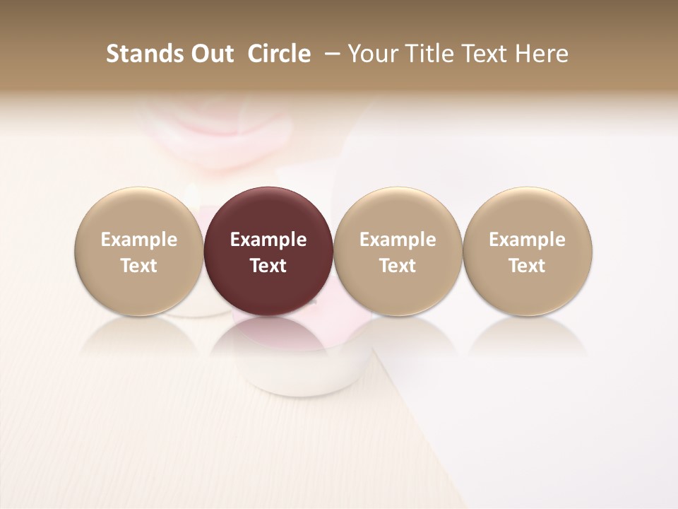 Romantic Card Paper PowerPoint Template