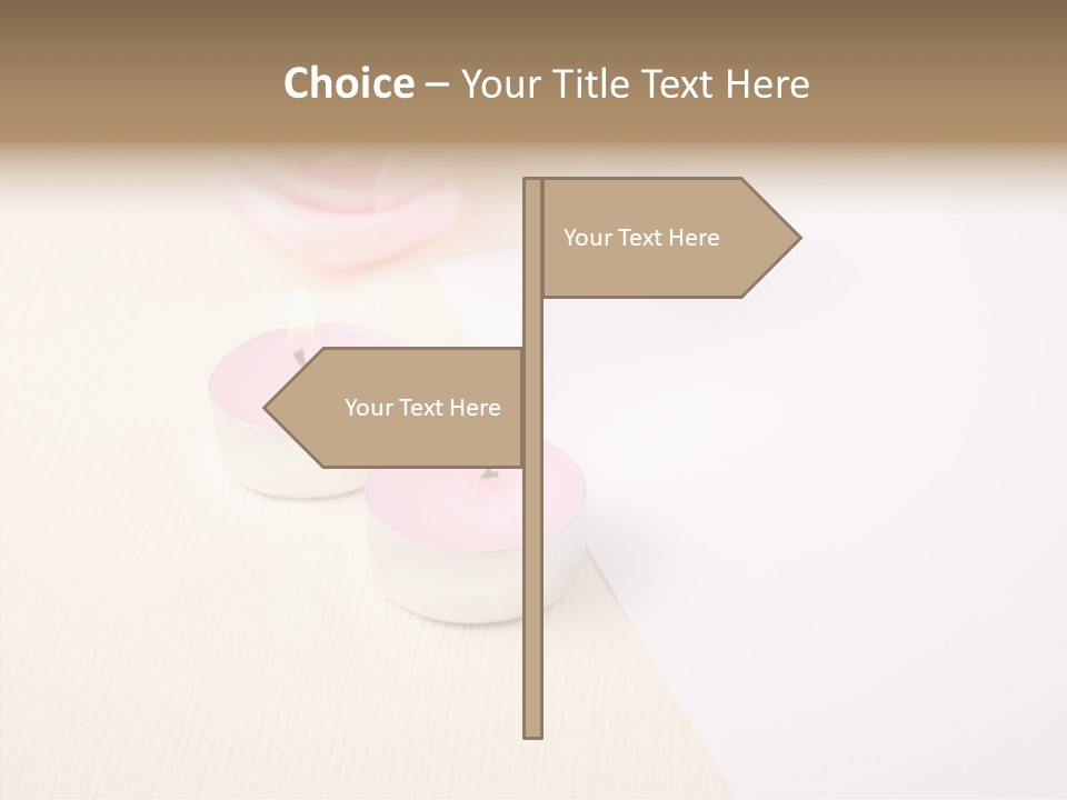 Romantic Card Paper PowerPoint Template