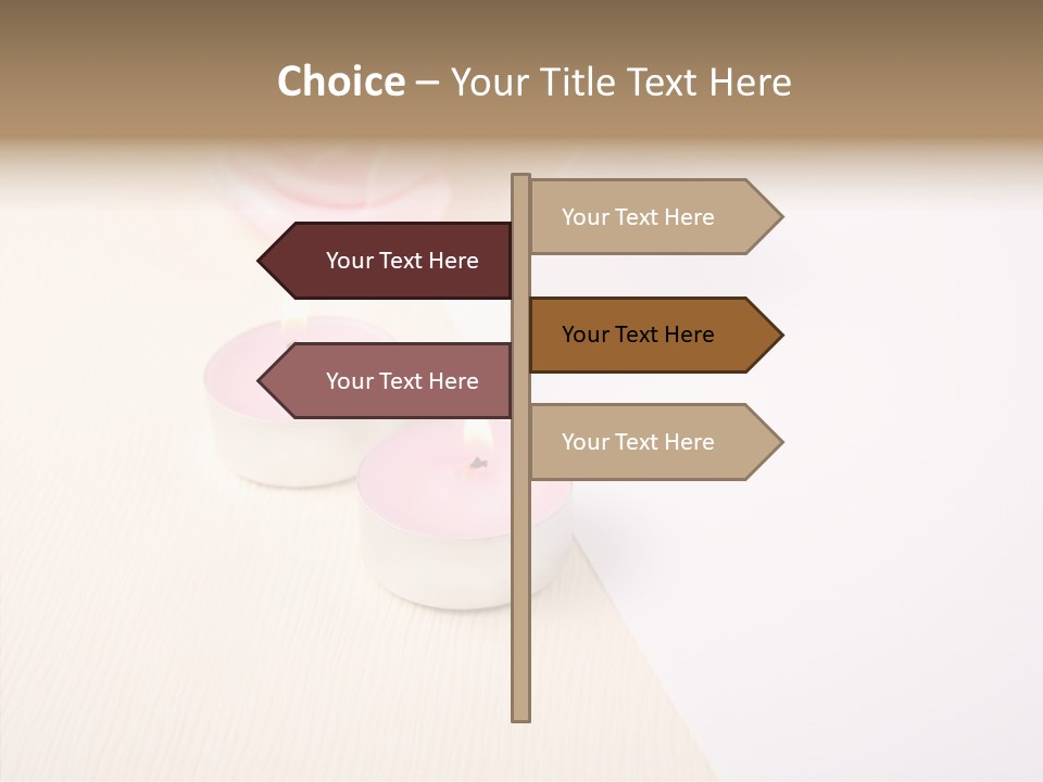 Romantic Card Paper PowerPoint Template