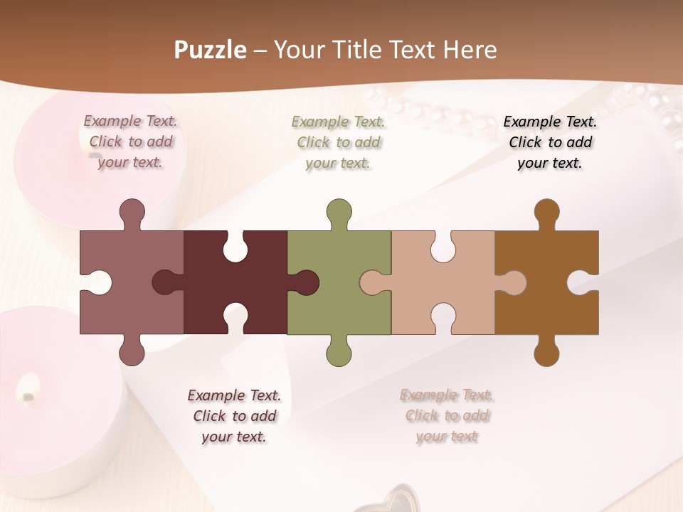 Invitation Gold Romance PowerPoint Template