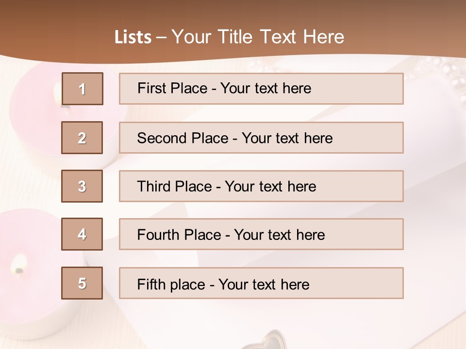 Invitation Gold Romance PowerPoint Template