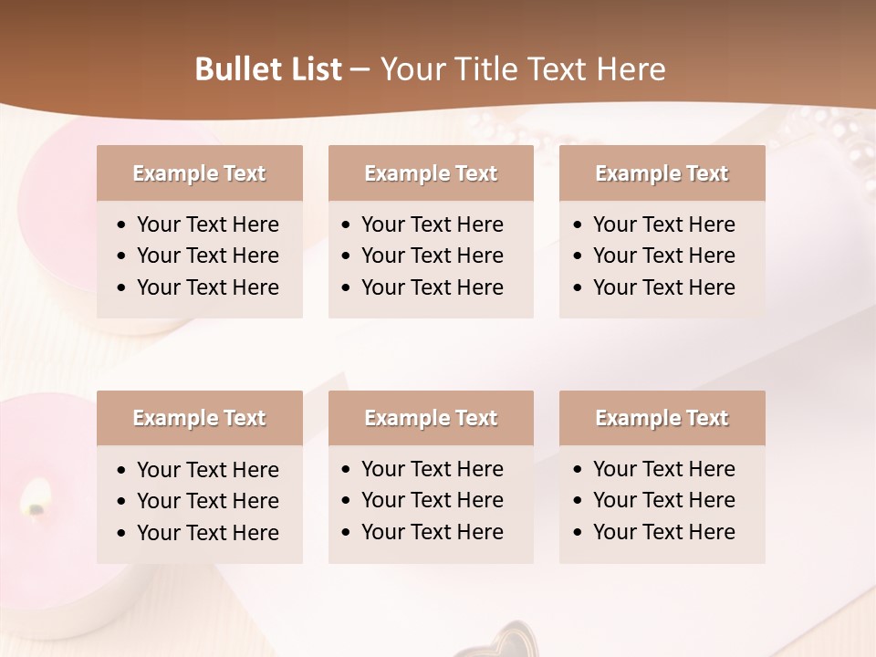 Invitation Gold Romance PowerPoint Template