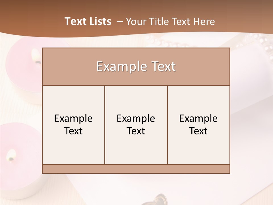 Invitation Gold Romance PowerPoint Template