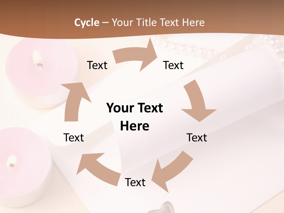 Invitation Gold Romance PowerPoint Template