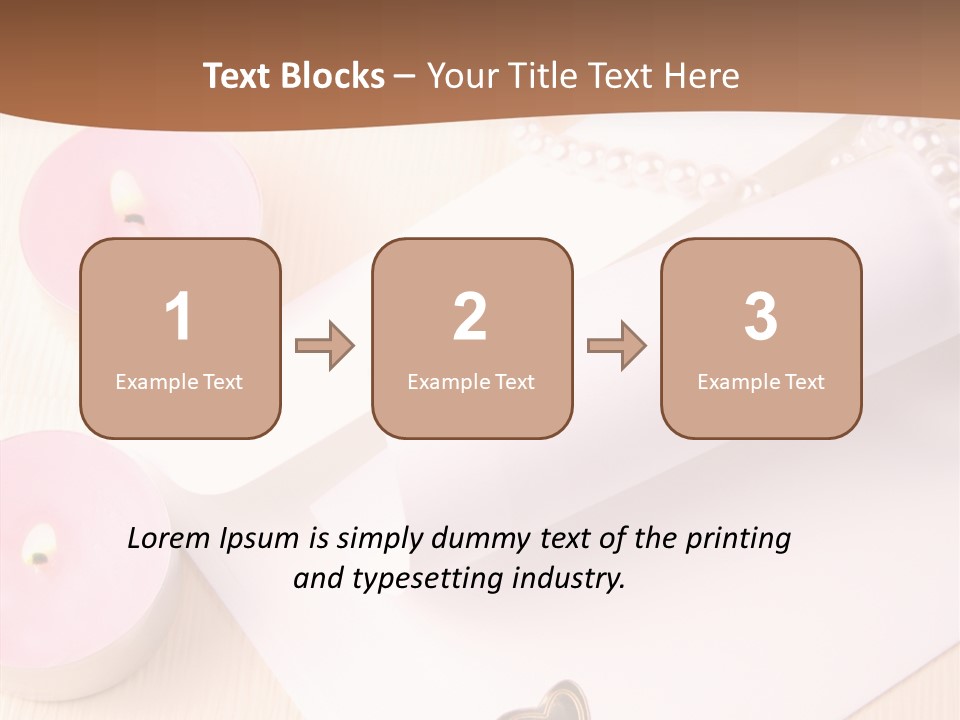 Invitation Gold Romance PowerPoint Template