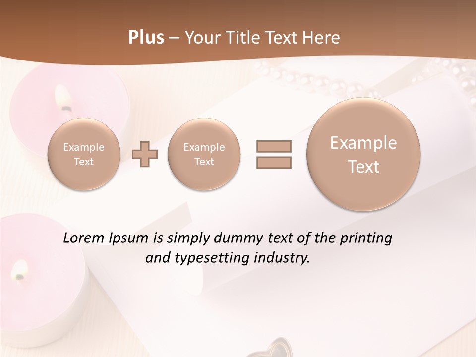 Invitation Gold Romance PowerPoint Template