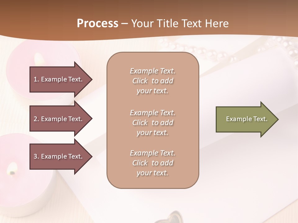 Invitation Gold Romance PowerPoint Template