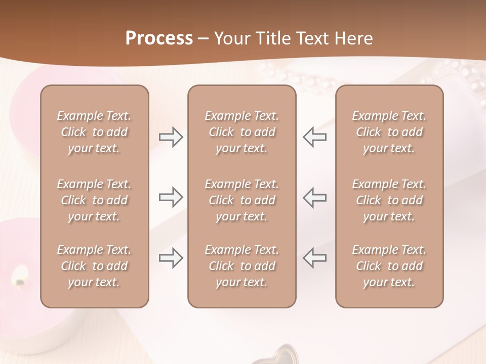 Invitation Gold Romance PowerPoint Template