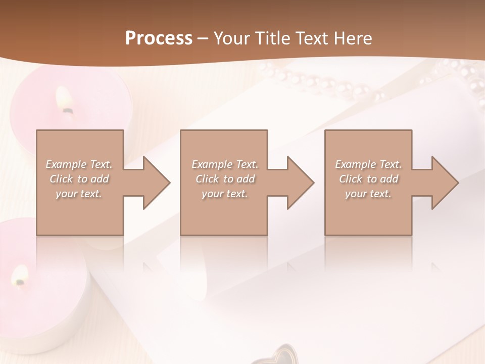 Invitation Gold Romance PowerPoint Template