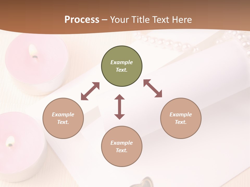 Invitation Gold Romance PowerPoint Template