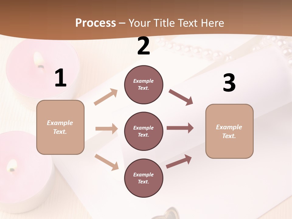 Invitation Gold Romance PowerPoint Template