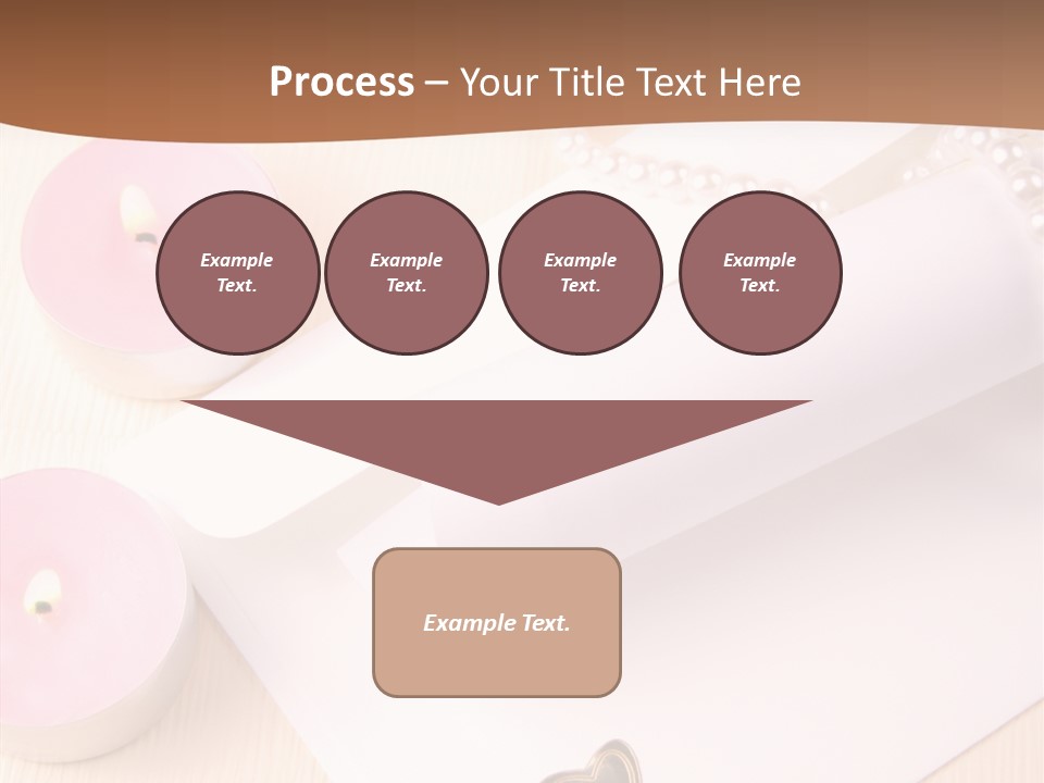 Invitation Gold Romance PowerPoint Template