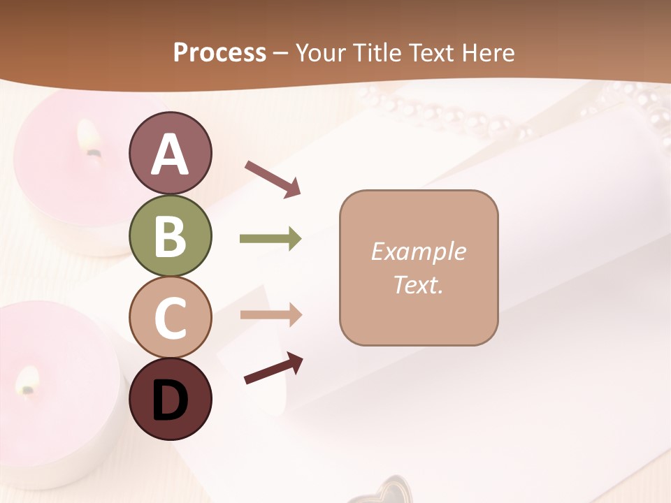 Invitation Gold Romance PowerPoint Template