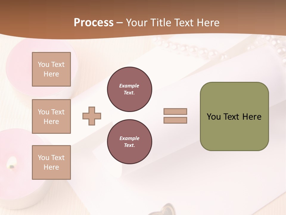 Invitation Gold Romance PowerPoint Template