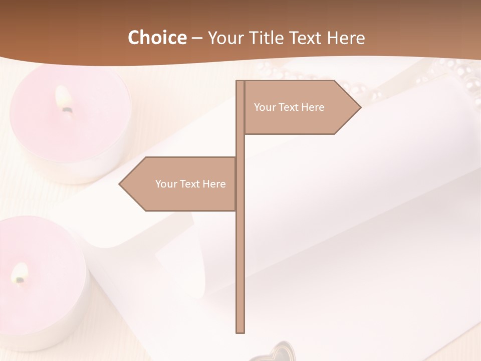 Invitation Gold Romance PowerPoint Template