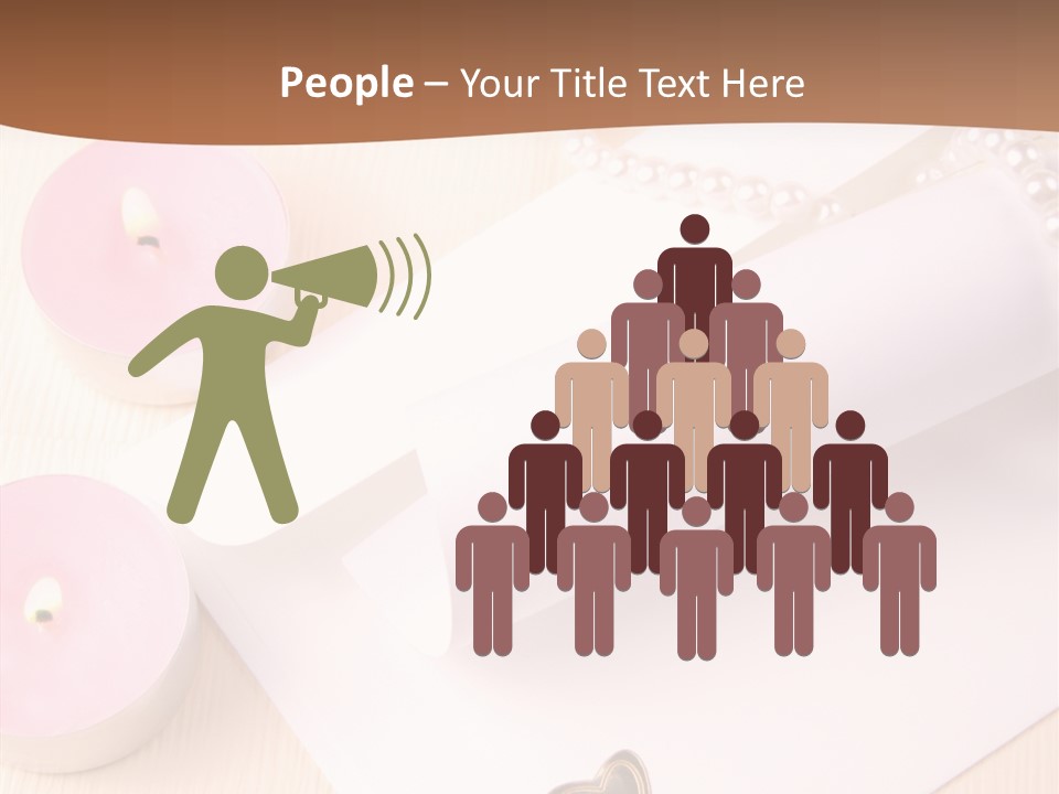 Invitation Gold Romance PowerPoint Template