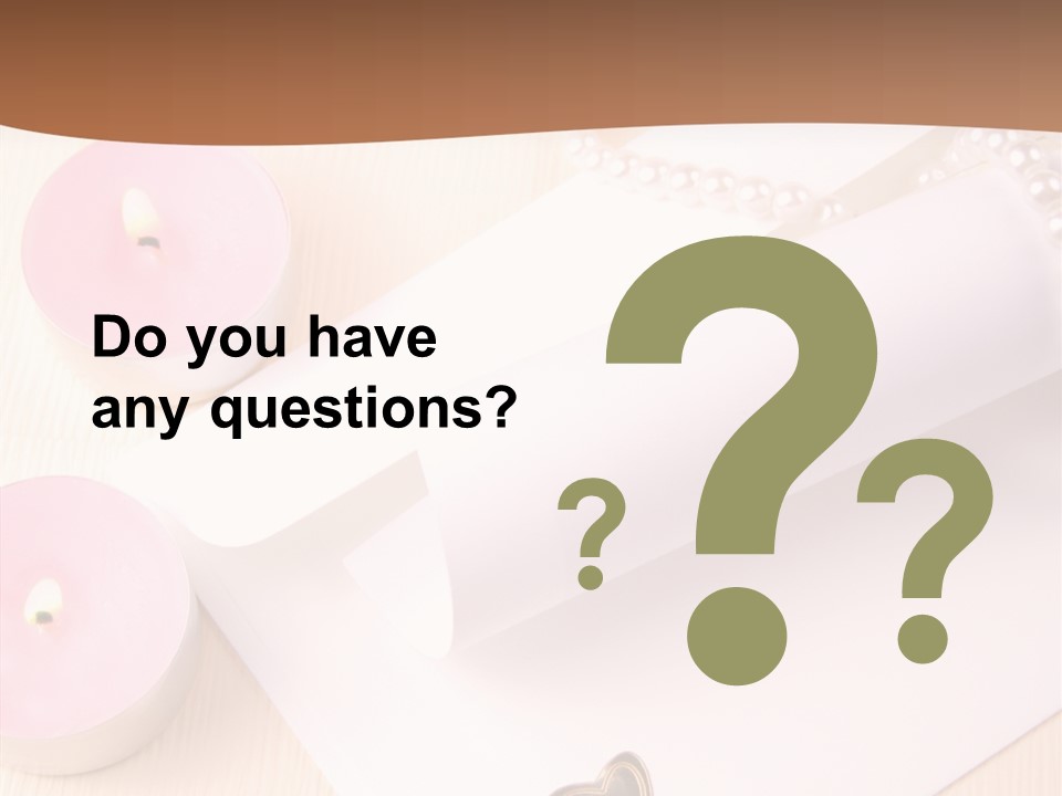 Invitation Gold Romance PowerPoint Template