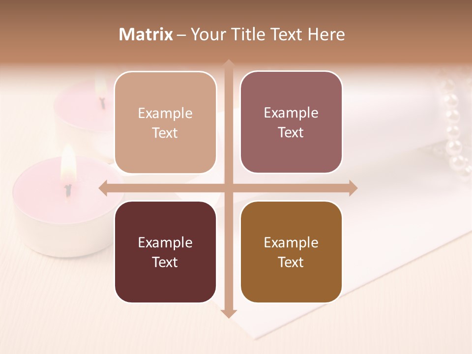 Script Wedding Gold PowerPoint Template