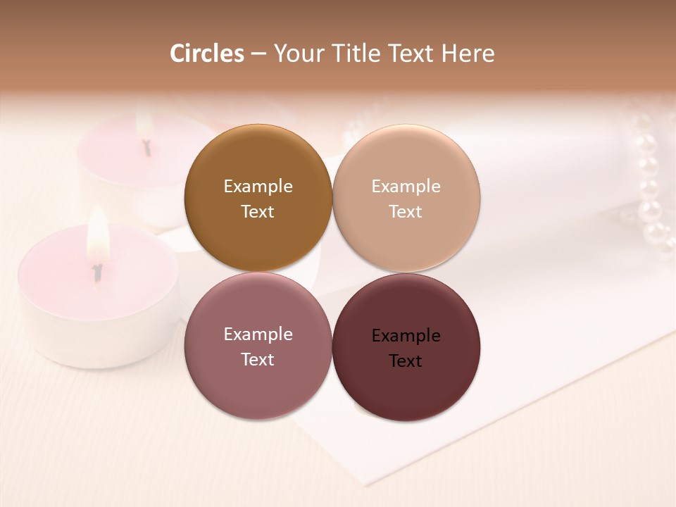 Script Wedding Gold PowerPoint Template