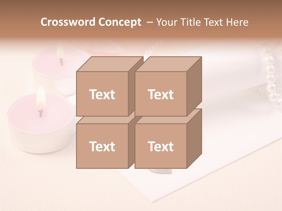 Script Wedding Gold PowerPoint Template