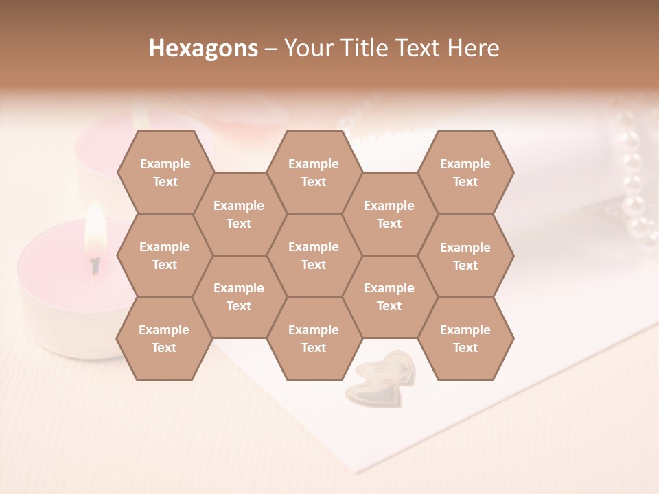 Script Wedding Gold PowerPoint Template