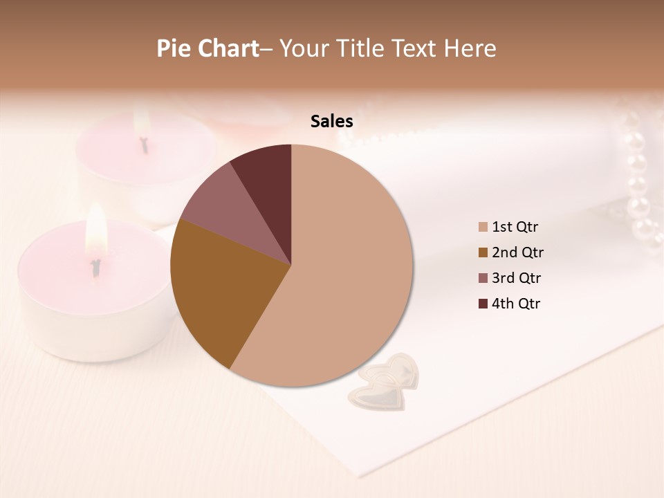 Script Wedding Gold PowerPoint Template