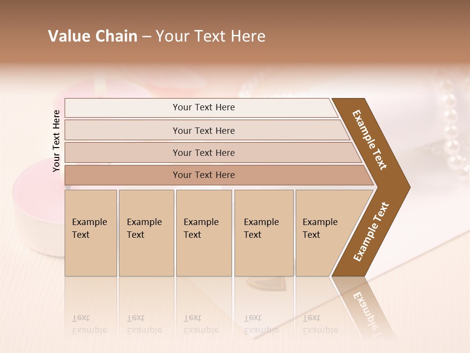 Script Wedding Gold PowerPoint Template