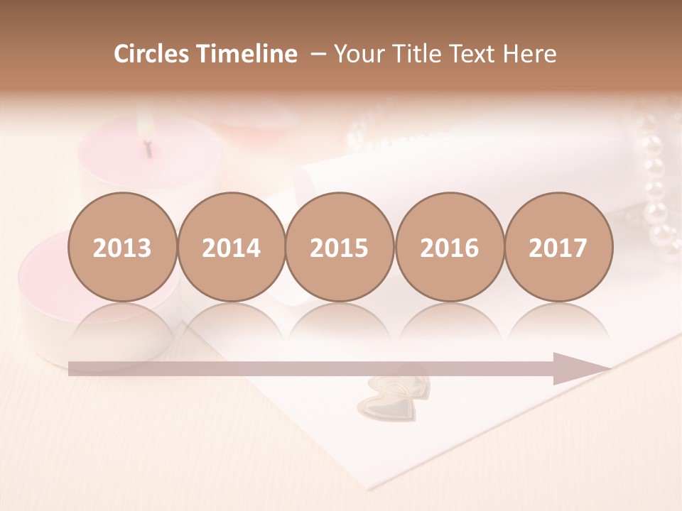 Script Wedding Gold PowerPoint Template