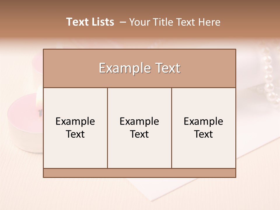 Script Wedding Gold PowerPoint Template