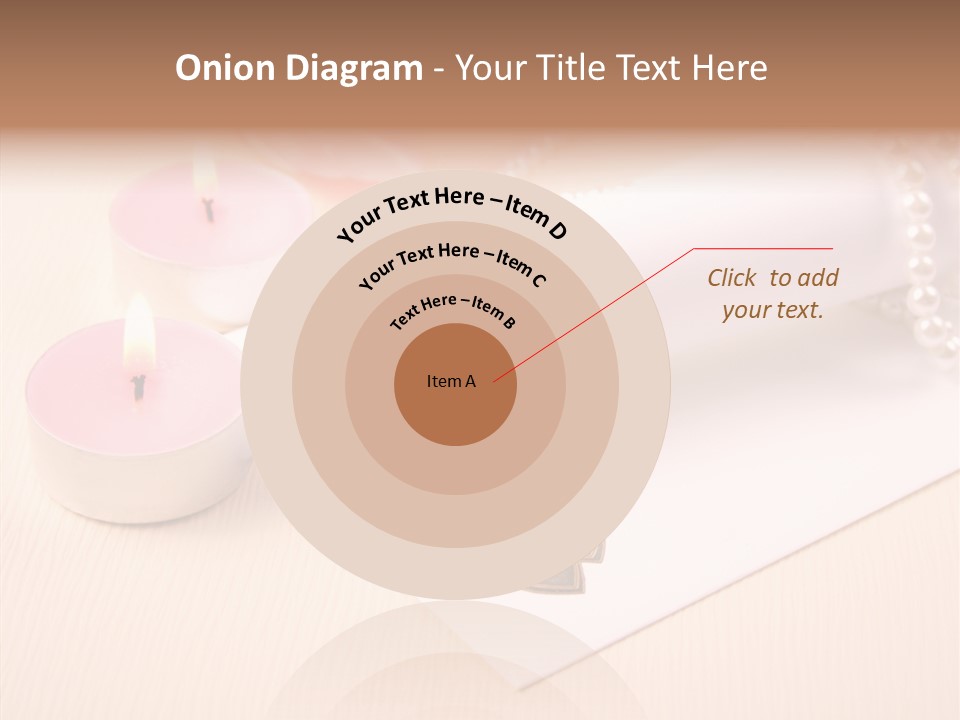 Script Wedding Gold PowerPoint Template