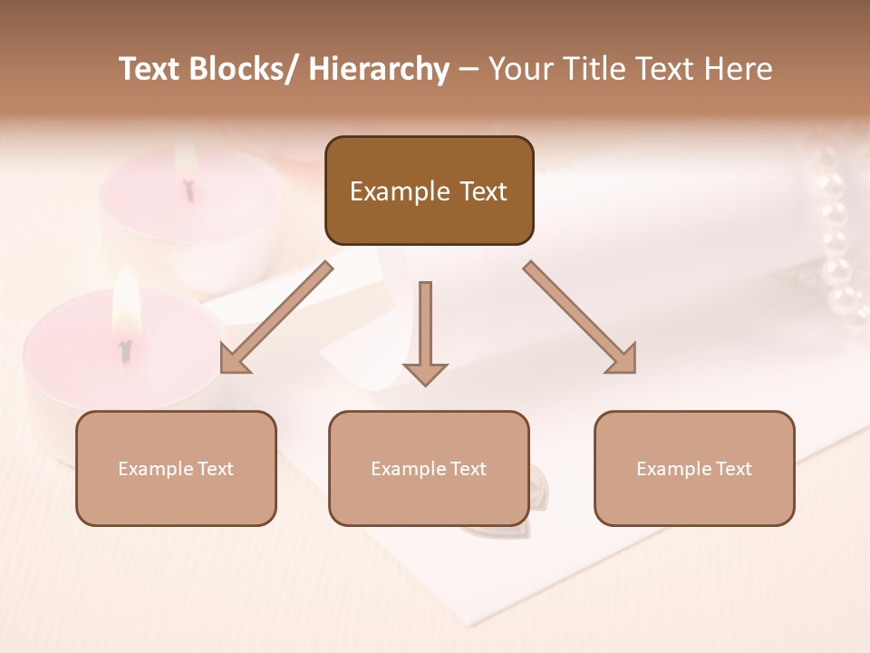 Script Wedding Gold PowerPoint Template