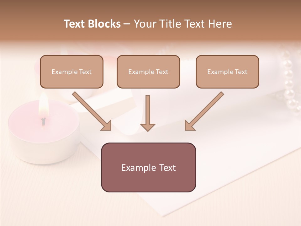Script Wedding Gold PowerPoint Template