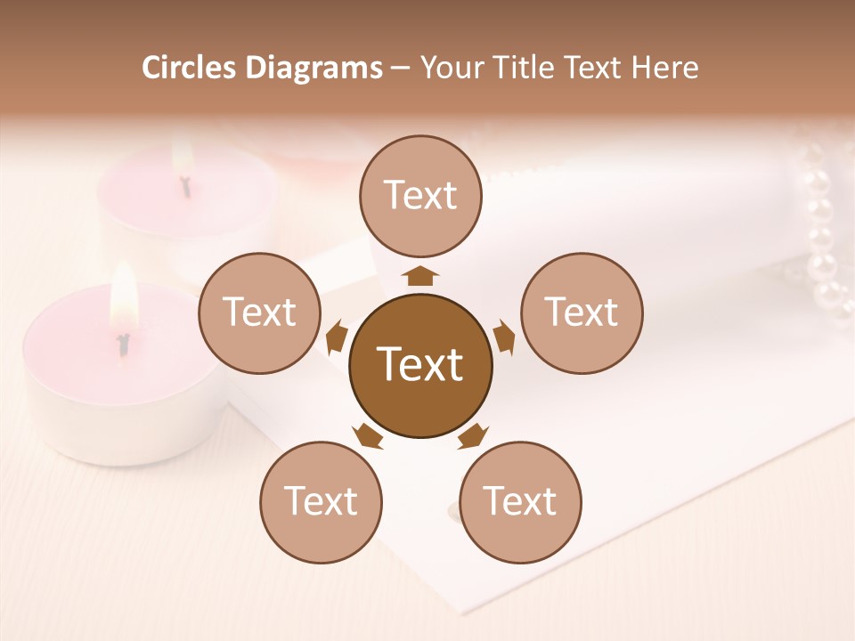 Script Wedding Gold PowerPoint Template