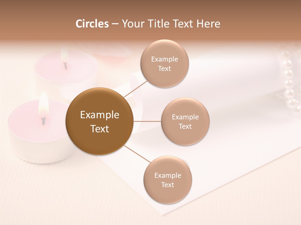 Script Wedding Gold PowerPoint Template