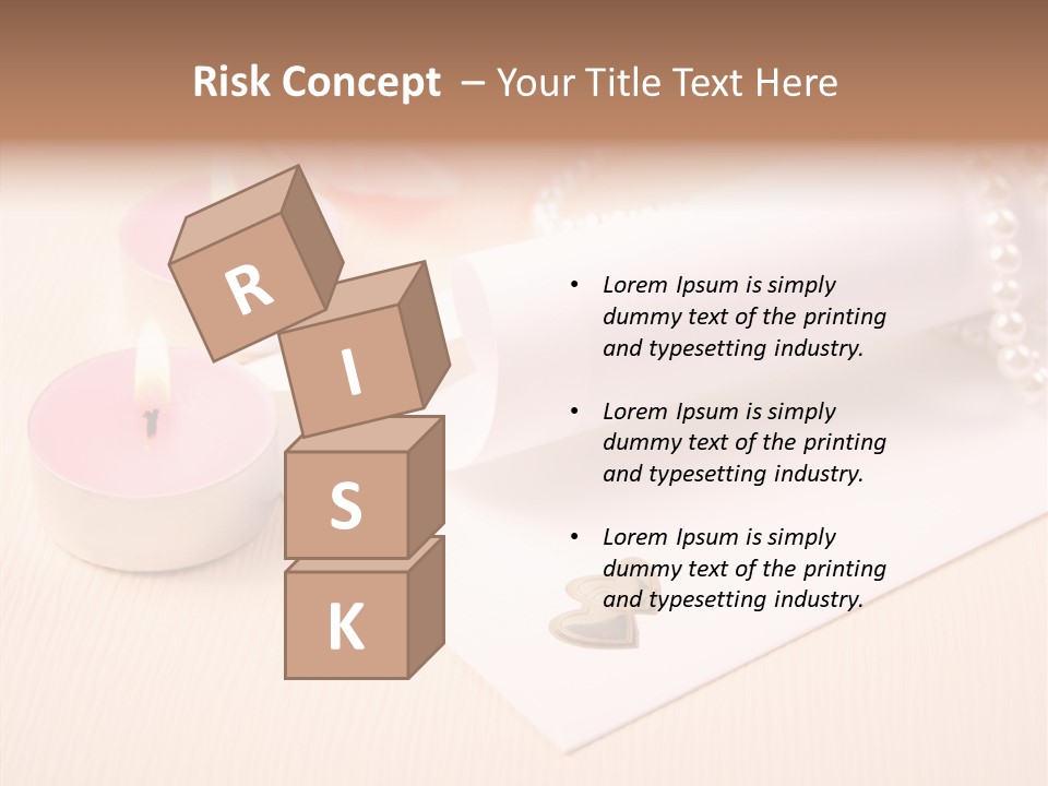 Script Wedding Gold PowerPoint Template