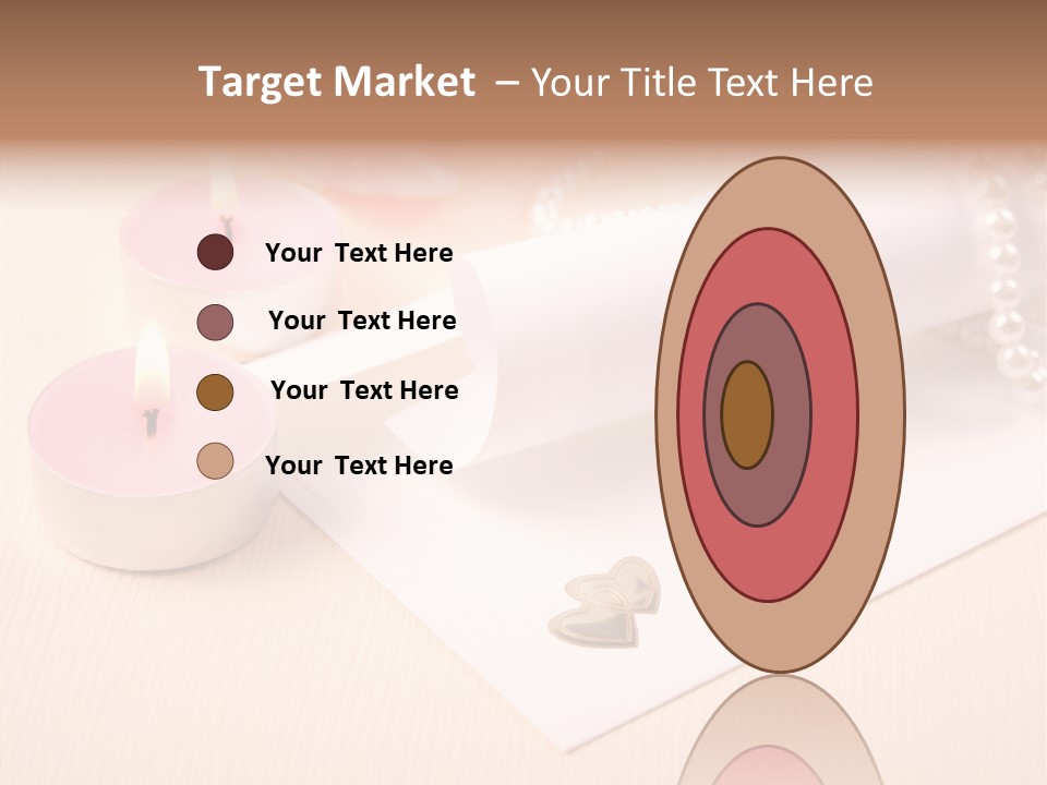 Script Wedding Gold PowerPoint Template