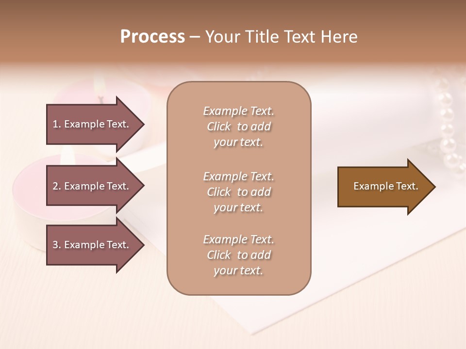 Script Wedding Gold PowerPoint Template