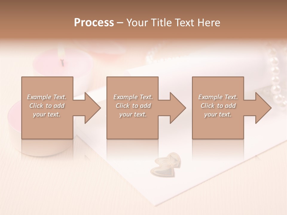 Script Wedding Gold PowerPoint Template
