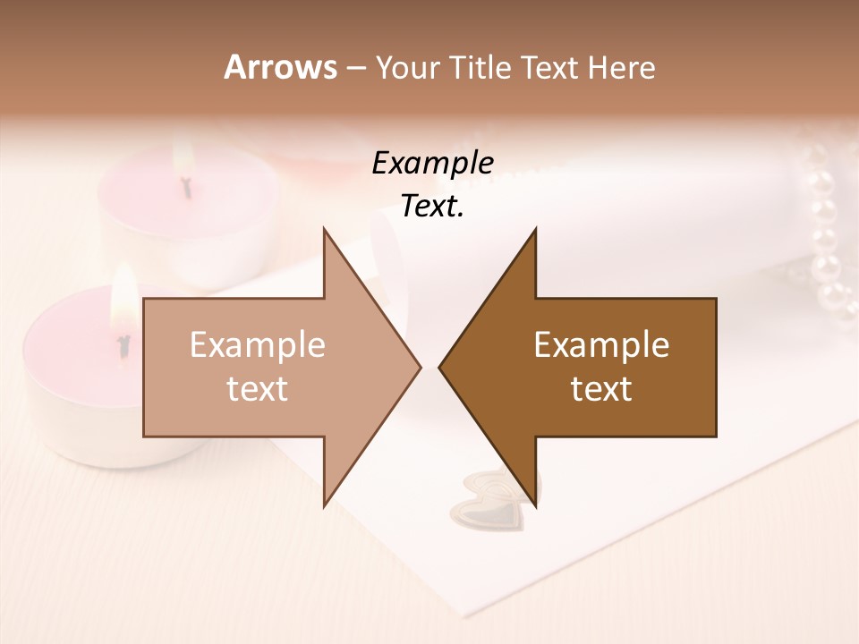 Script Wedding Gold PowerPoint Template