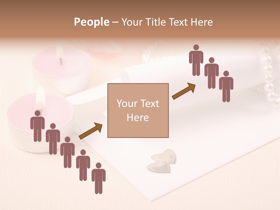 Script Wedding Gold PowerPoint Template