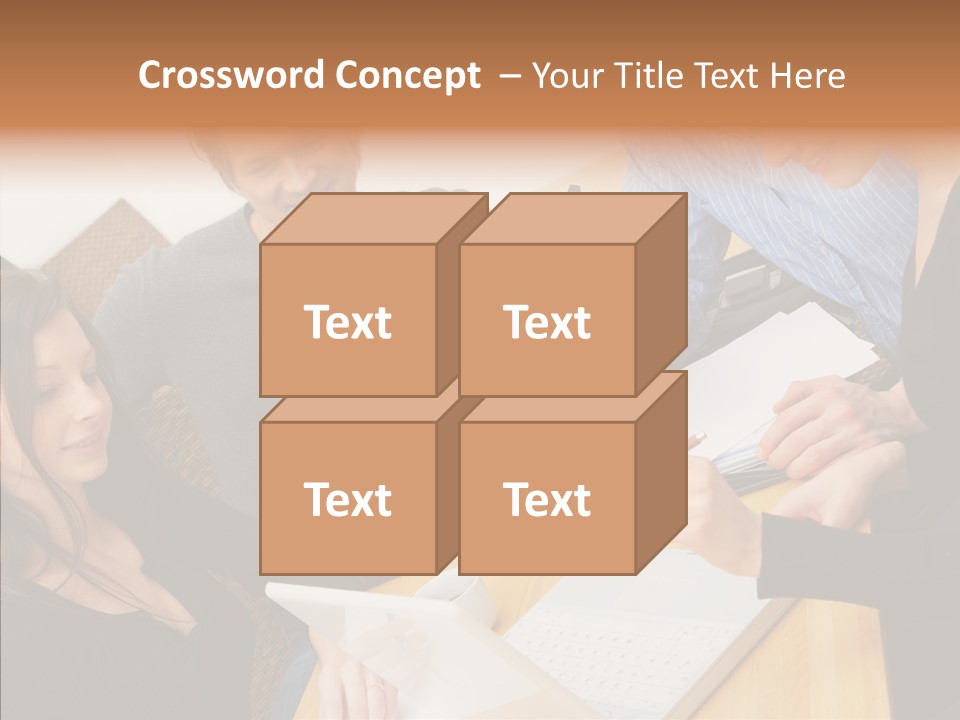 Corporation Corporate Team PowerPoint Template