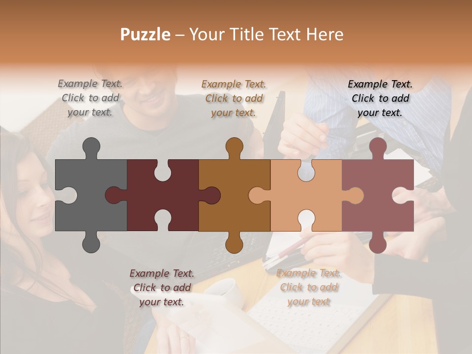 Corporation Corporate Team PowerPoint Template