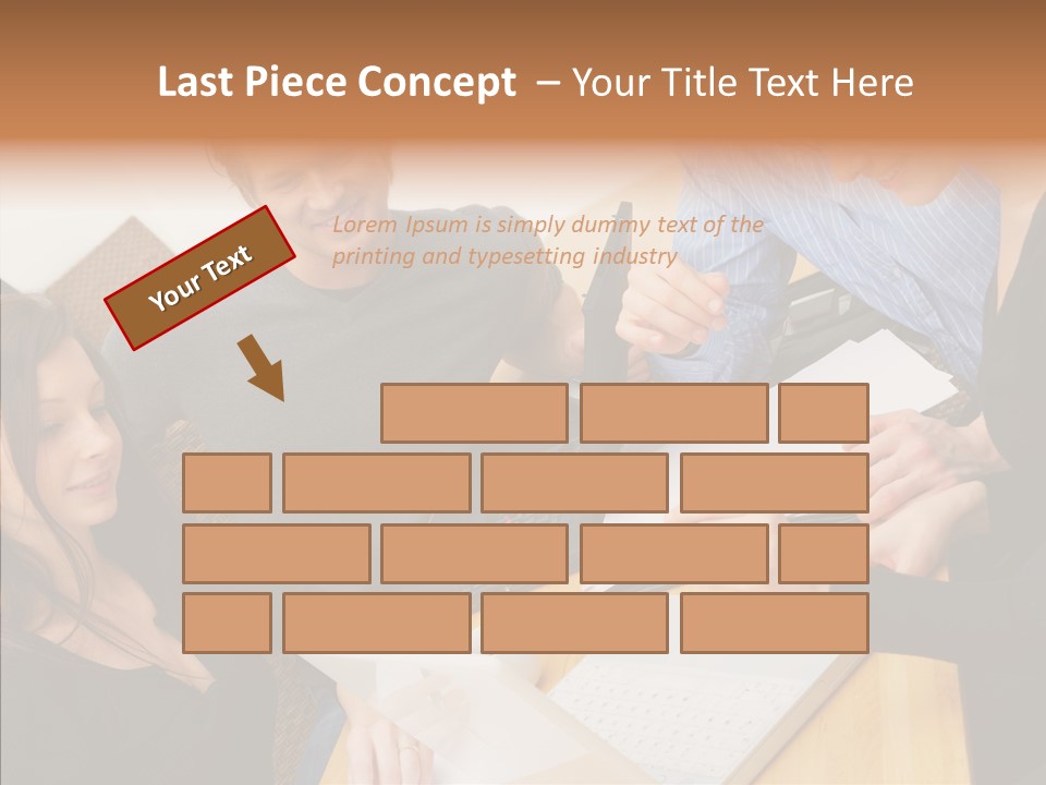 Corporation Corporate Team PowerPoint Template