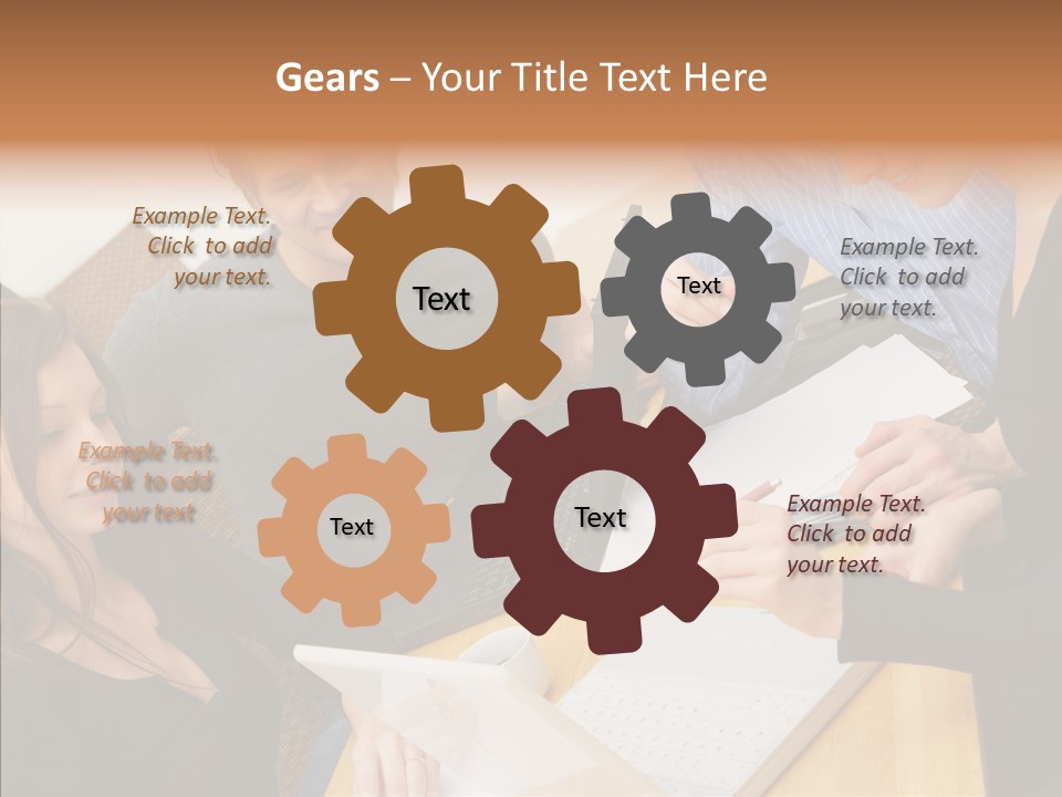 Corporation Corporate Team PowerPoint Template