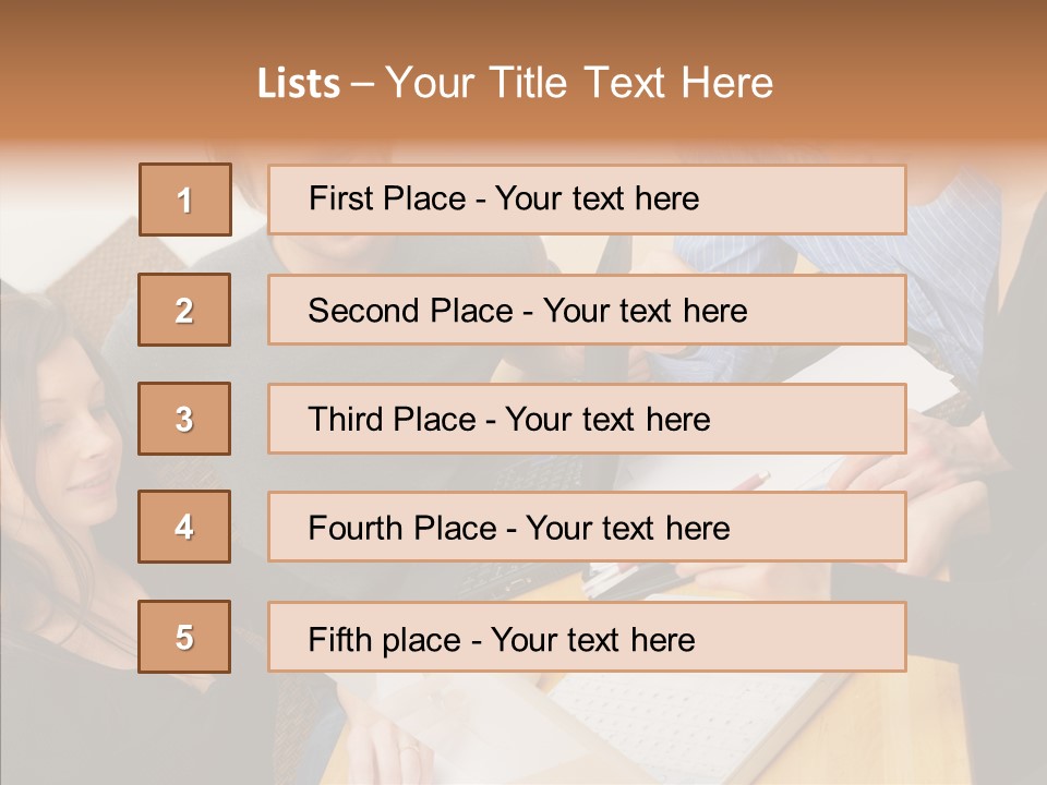 Corporation Corporate Team PowerPoint Template