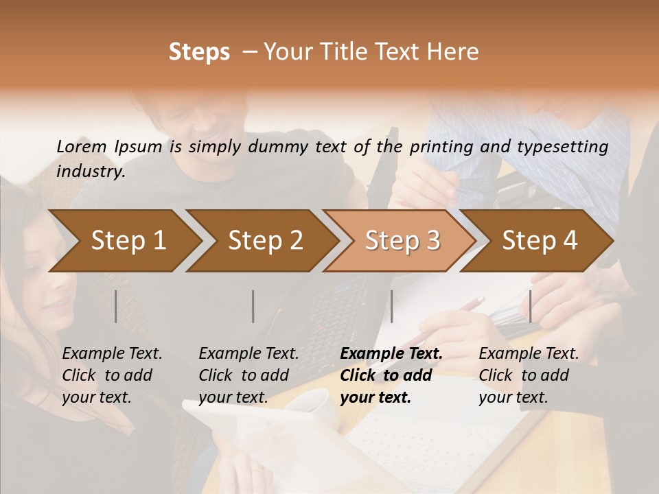 Corporation Corporate Team PowerPoint Template