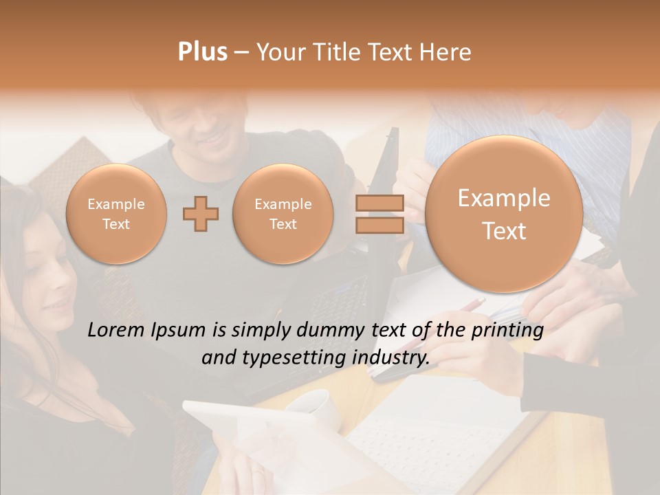 Corporation Corporate Team PowerPoint Template