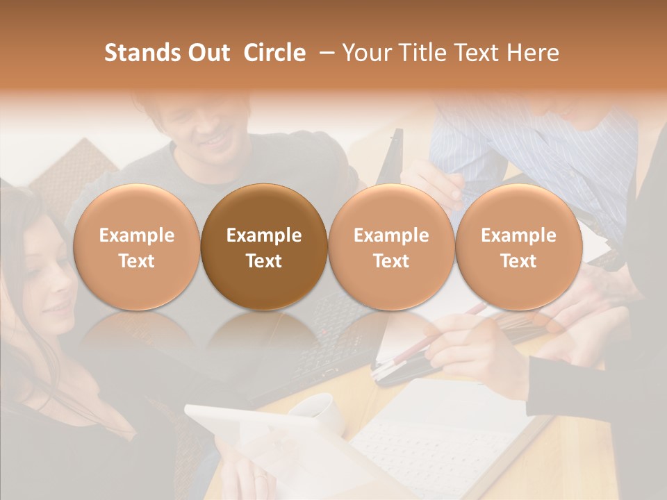 Corporation Corporate Team PowerPoint Template